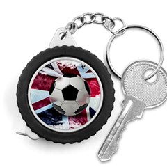 Soccer Ball With Great Britain Flag Measuring Tape by Vaneshart