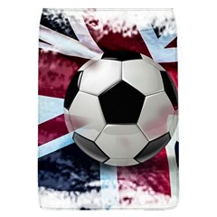 Soccer Ball With Great Britain Flag Removable Flap Cover (l) by Vaneshart