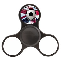 Soccer Ball With Great Britain Flag Finger Spinner by Vaneshart