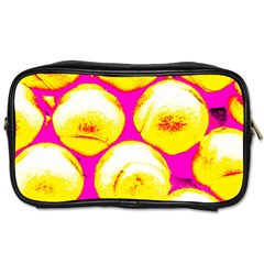 Pop Art Tennis Balls Toiletries Bag (two Sides) by essentialimage