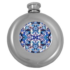 Abstract 22 Round Hip Flask (5 Oz) by ArtworkByPatrick