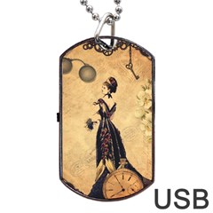 Steampunk 3899496 960 720 Dog Tag Usb Flash (one Side) by vintage2030