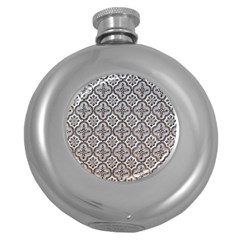 Tiles 554601 960 720 Round Hip Flask (5 Oz) by vintage2030