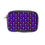 Girl Flower Pattern Royal Blue Coin Purse Front