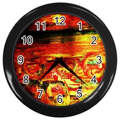 Secret Sign Of Masons Wall Clock (black) by bestdesignintheworld