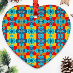 Pop Art  Ornament (heart) by Sobalvarro