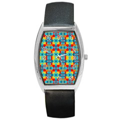 Pop Art  Barrel Style Metal Watch by Sobalvarro