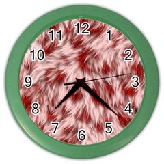 Abstract  Color Wall Clock by Sobalvarro