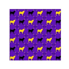 Elegant Pugs Small Satin Scarf (square) by ElegantGP