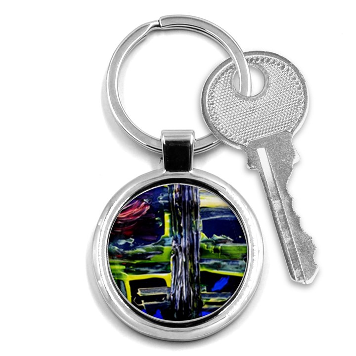 Between Two Moons 7 Key Chain (Round)