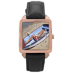 Balboa 1 2 Rose Gold Leather Watch  by bestdesignintheworld