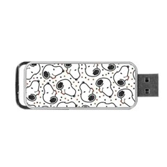 Dog Pattern Portable Usb Flash (two Sides) by Vaneshart