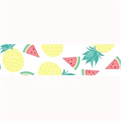 Vector Seamless Pattern With Pineapples Large Bar Mats by Vaneshart