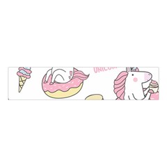 Unicorn Seamless Pattern Background Vector (1) Velvet Scrunchie by Sobalvarro