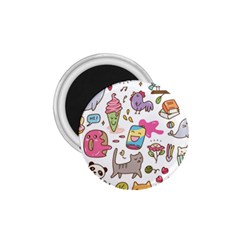 Set Kawaii Doodles 1 75  Magnets by Vaneshart