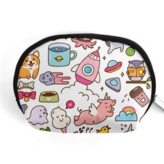 Set Kawaii Doodles Accessory Pouch (medium) by Vaneshart