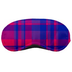 Bisexual Plaid Sleeping Mask by NanaLeonti