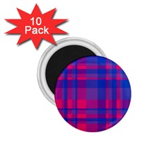 Bisexual Plaid 1 75  Magnets (10 Pack)  by NanaLeonti