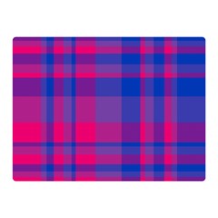 Bisexual Plaid Double Sided Flano Blanket (mini)  by NanaLeonti