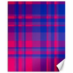 Bisexualplaid Canvas 16  X 20  by NanaLeonti