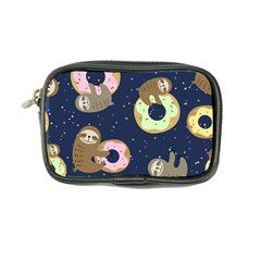 Cute Sloth With Sweet Doughnuts Coin Purse by Sobalvarro