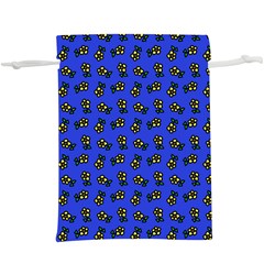 Daisy Royal Blue  Lightweight Drawstring Pouch (xl) by snowwhitegirl