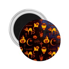 Funny Halloween Design 2 25  Magnets by FantasyWorld7