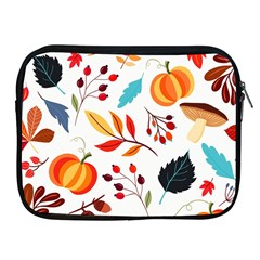 Pattern Pumpkins Autumn Apple Ipad 2/3/4 Zipper Cases by Vaneshart