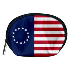 Betsy Ross Flag Usa America United States 1777 Thirteen Colonies Vertical Accessory Pouch (medium) by snek