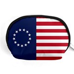 Betsy Ross flag USA America United States 1777 Thirteen Colonies vertical Accessory Pouch (Medium) Front