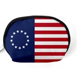 Betsy Ross flag USA America United States 1777 Thirteen Colonies vertical Accessory Pouch (Medium) Back