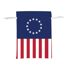 Betsy Ross Flag Usa America United States 1777 Thirteen Colonies Vertical Lightweight Drawstring Pouch (m) by snek