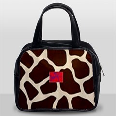 Giraffe By Traci K Classic Handbag (two Sides) by tracikcollection