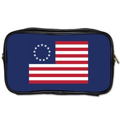 Betsy Ross Flag Usa America United States 1777 Thirteen Colonies Maga  Toiletries Bag (two Sides) by snek