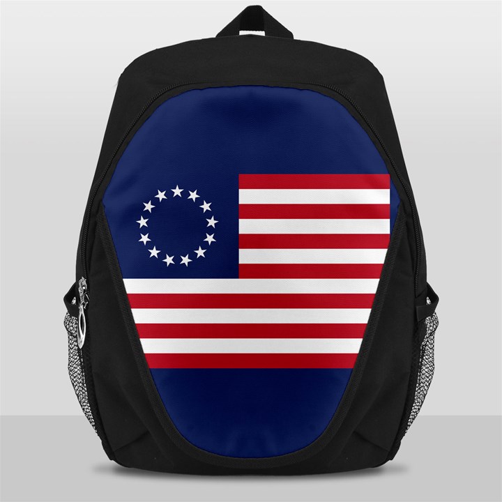 Betsy Ross flag USA America United States 1777 Thirteen Colonies MAGA  Backpack Bag