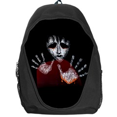 Sad Zombie Backpack Bag by trulycreative