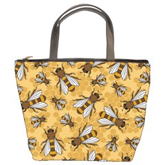 Honey Bee Wasp Bucket Bag by trulycreative