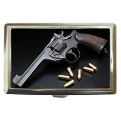 Revolver Cigarette Money Case by trulycreative