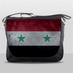 Grunge Syria Flag Messenger Bag by trulycreative