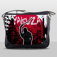 Japanese Yakuza Messenger Bag by trulycreative