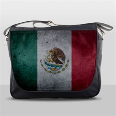 Grunge Mexico Flag Messenger Bag by trulycreative