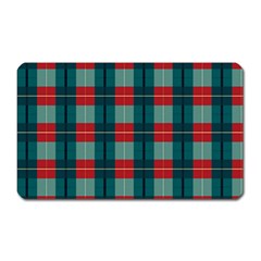 Pattern Texture Plaid Magnet (rectangular) by Mariart