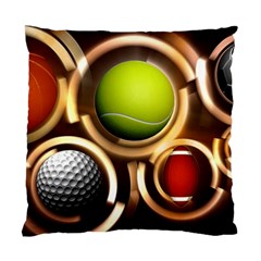 Sport Ball Tennis Golf Football Standard Cushion Case (one Side) by HermanTelo