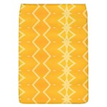 Pattern Yellow Removable Flap Cover (L) Front