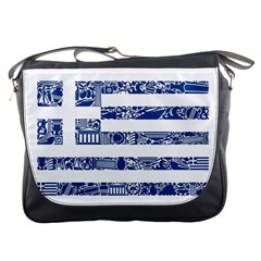 Icons Greece Flag Messenger Bag by trulycreative