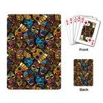 Voodoo Tribal Masks Playing Cards Single Design (Rectangle) Back