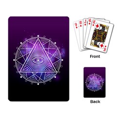 Occult Alchemy Eye Playing Cards Single Design (rectangle) by trulycreative