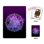 Occult Alchemy Eye Playing Cards Single Design (Rectangle) Back