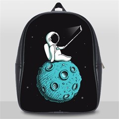 Funny Astronaut School Bag (large) by trulycreative