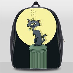 Street Cat School Bag (xl) by trulycreative